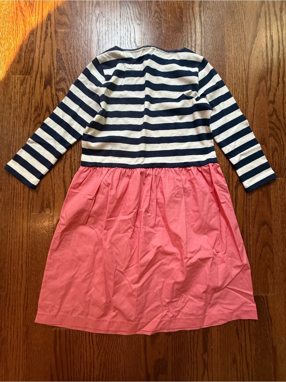 NEW Crewcuts Navy, White & Pink Dress Sz 10